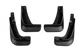 Бризковики Premium (З боковою спідницею) (4 шт) для Mitsubishi Lancer X 2008- рр