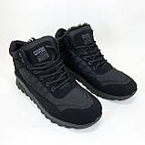 Осіннє утеплене взуття, Теплі зимові кросівки чоловічі хутро, Кросівки для прогулянок взимку EM-61, фото 7