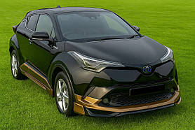 Комплект обвісів (під фарбування) для Toyota C-HR 2016-2023 рр