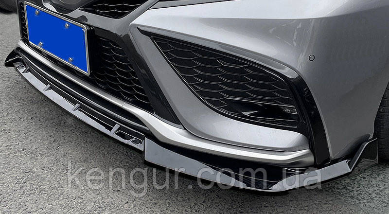 Передня лип накладка 2015-2017 (ABS) для Toyota Camry рр, фото 1