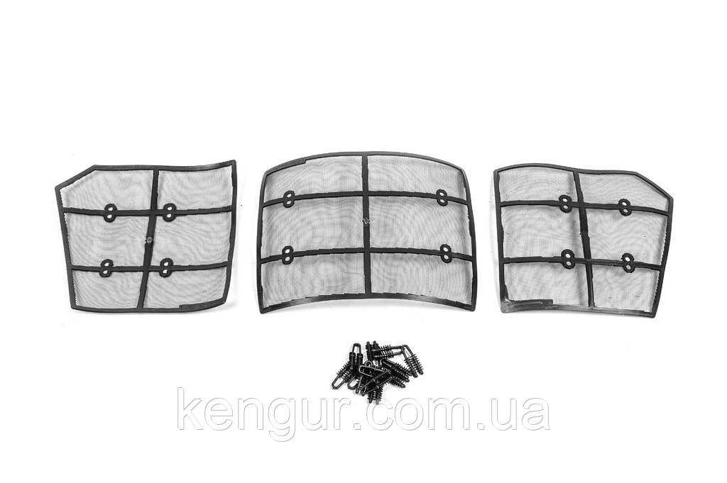 Захисна сітка на решітку радіатора (2013-2017) для Toyota Land Cruiser Prado 150 рр, фото 1