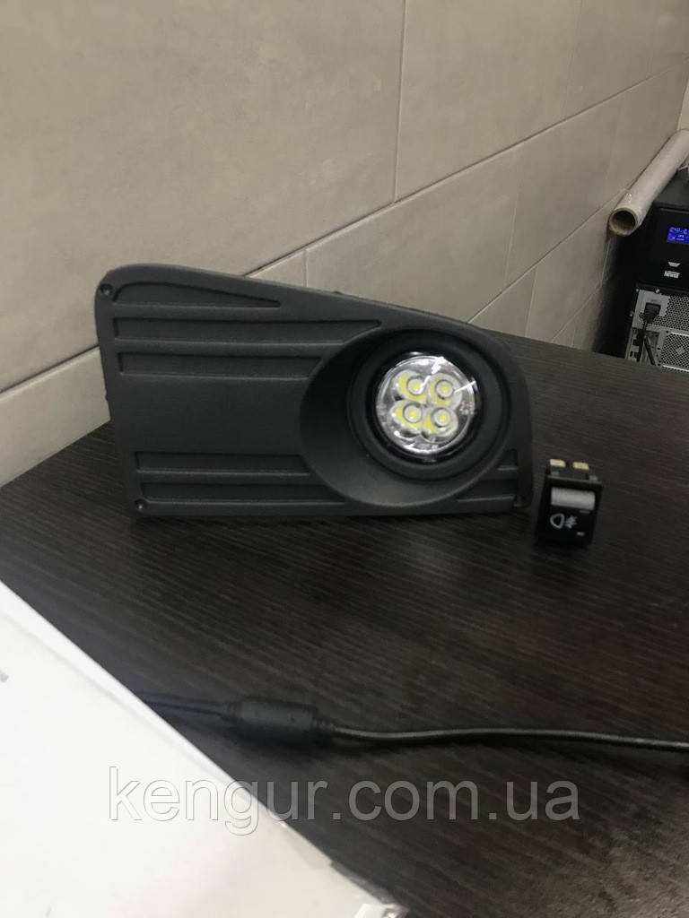 Протитуманка LED (діодна, пасажирська сторона) для Volkswagen Crafter 2006-2016 рр, фото 1