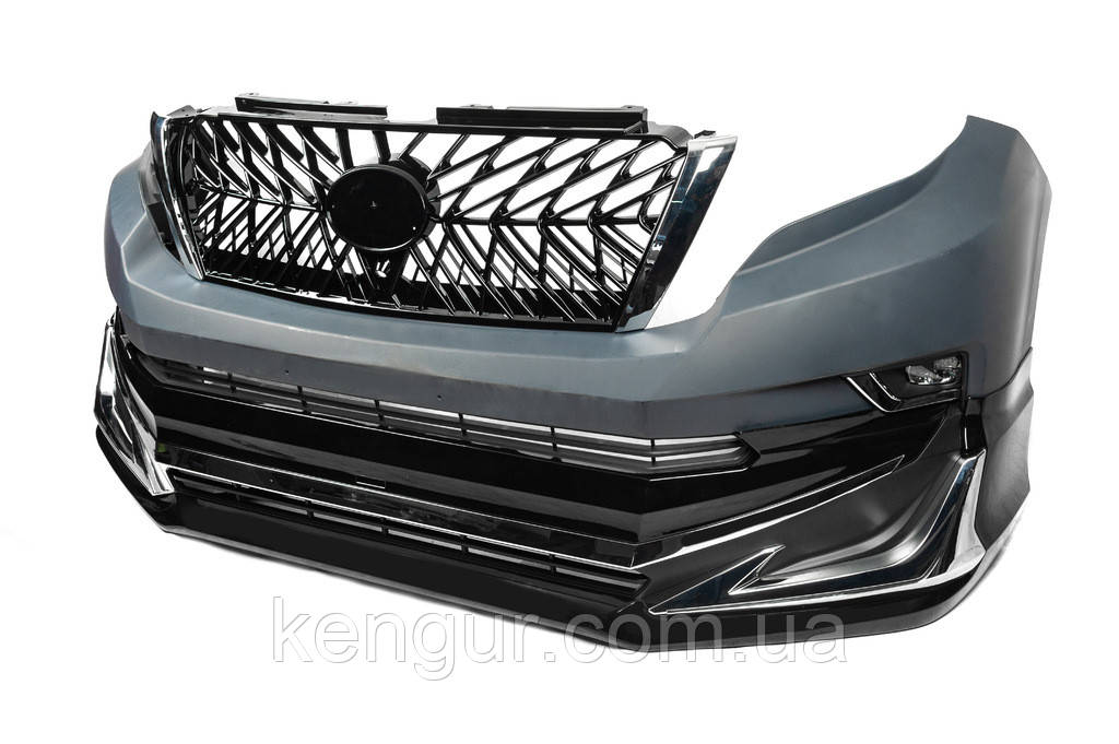 Передній бампер та Modelista 2013-2017 для Toyota Land Cruiser Prado 150 рр, фото 1