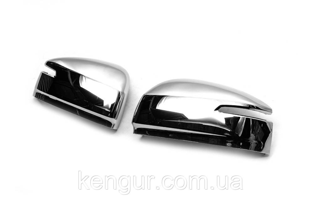 Хром накладки на дзеркала (2 шт) для Toyota Land Cruiser 300 2021- рр, фото 1