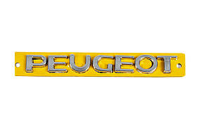 Напис Peugeot 8665.PW (137мм на 15мм) для Peugeot 207 2006-2014 рр