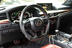 Кермо у зборі анатомічний (карбон) для Lexus GX460 2009-2023 рр