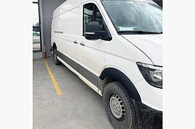 Накладки на арки широкі (4 шт, чорні) для Man TGE 2017- рр