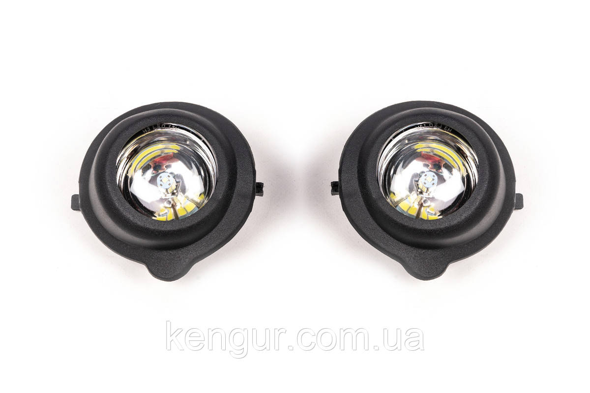 Противотуманки (2004-2008, 2 шт, з LED лампою) для Renault Kangoo рр, фото 1