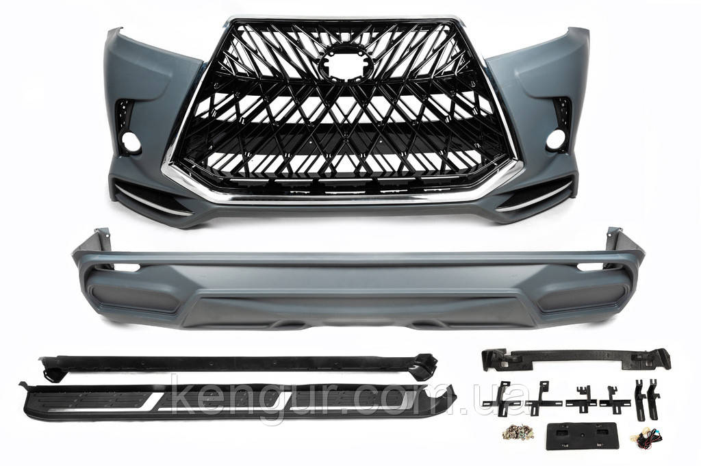 Комплект обвісів (TRD-design) для Toyota Highlander 2013-2019 рр, фото 1