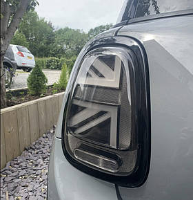 Задні LED ліхтарі в стилі Union Jack Black (2 шт) для Mini Cooper F55/56/57 2014-2023 рр