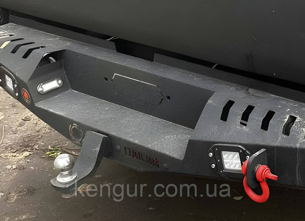 Форкоп для бампера Dakar для Toyota Hilux 2006-2015 рр, фото 1