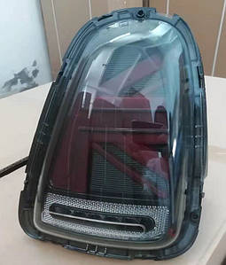 Задні LED ліхтарі в стилі Union Jack Black V-1 (2 шт) для Mini Cooper R56/57 2006-2014 рр