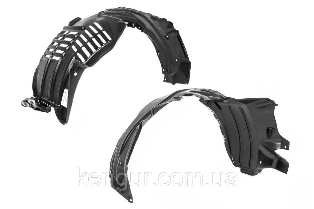 Передні підкрилки (2 шт, 2015-2021) для Toyota Land Cruiser 200 рр, фото 1