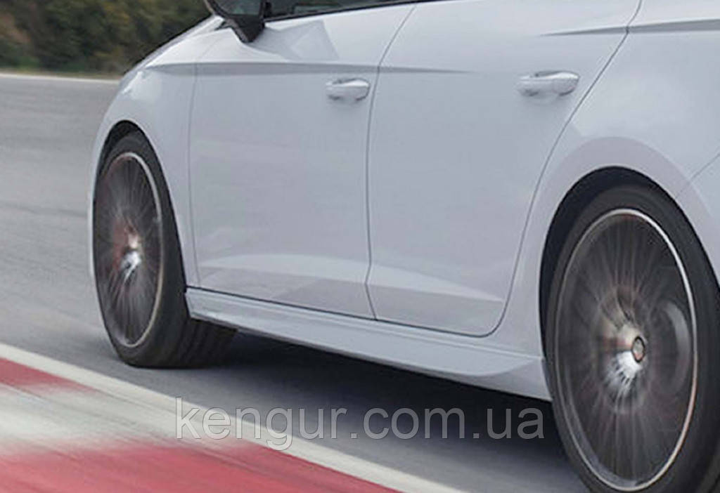 Бокові пороги DPT (SD, Під фарбування) для Renault Megane IV 2016-2025 рр, фото 1