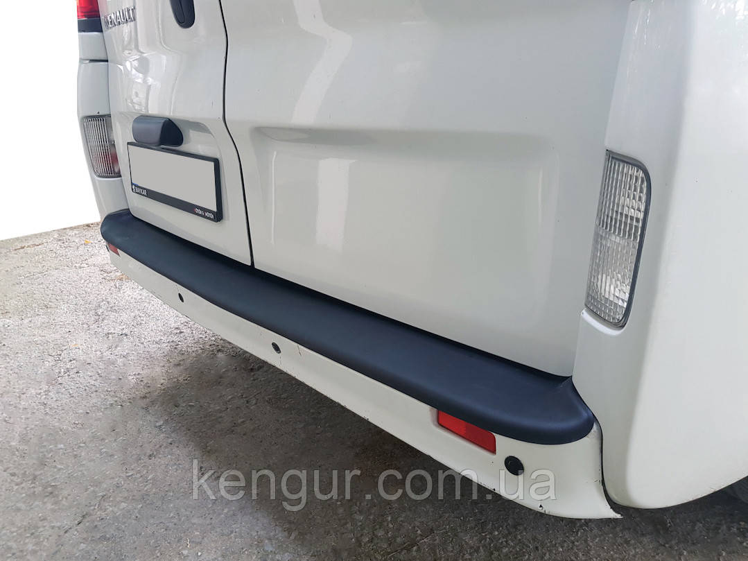 Накладка на задній бампер EuroCap (ABS) для Renault Trafic 2001-2015 рр, фото 1