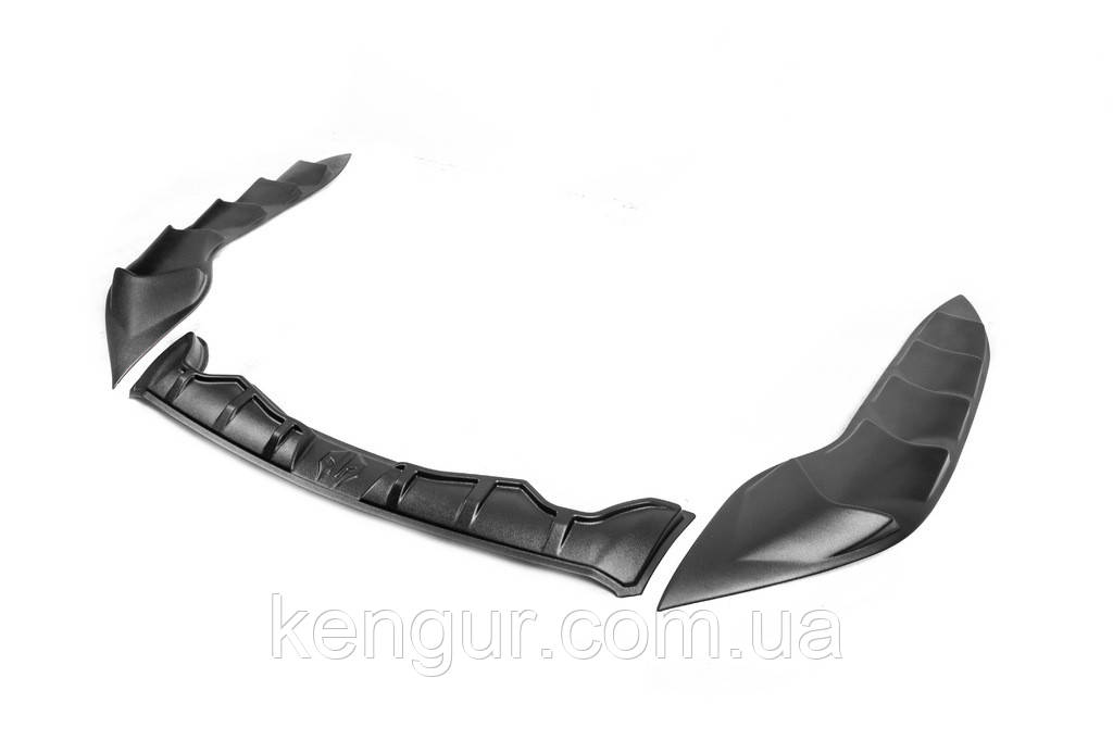 Накладка на капот Dragon (2015-2021, ABS) для Toyota Hilux 2015- рр, фото 1