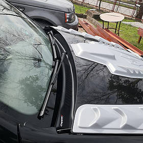 Накладка на жабо (ABS) для Dacia Duster 2008-2018 рр