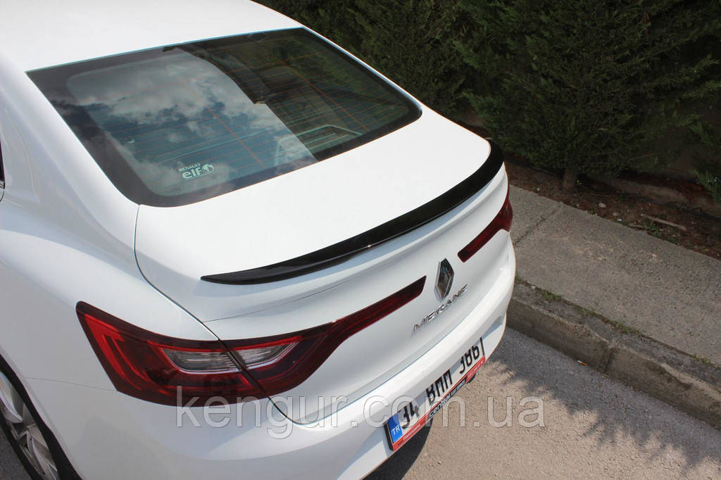 Спойлер Meliset (під фарбування) для Renault Megane IV 2016-2025 рр, фото 1