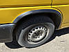 Накладки на арки (4 шт, чорні) Пластик для Volkswagen T4 Transporter 1990-2003 рр, фото 3