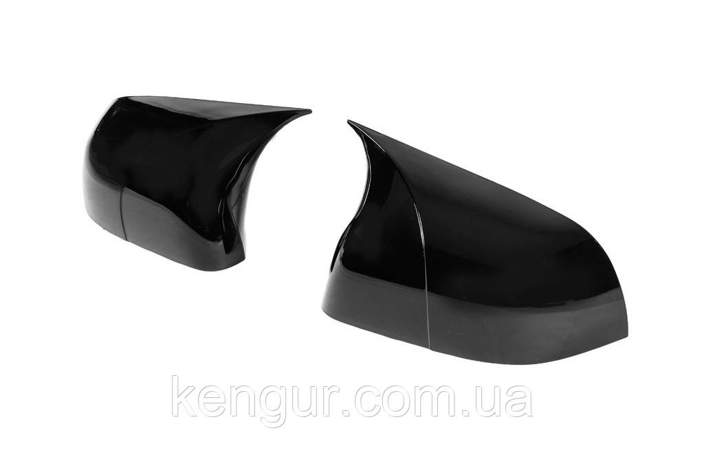 Накладки на дзеркала BMW-Style (2 шт) V-1 для Renault Duster 2008-2017 рр, фото 1