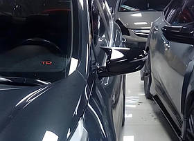 Накладки на дзеркала BMW-Style (2 шт) для Kia Cerato 3 2013-2018 рр