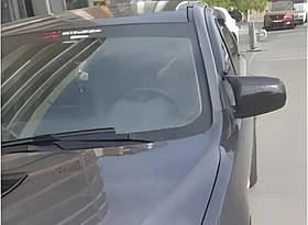 Накладки на дзеркала BMW-Style (2 шт) для Mitsubishi Lancer X 2008- рр