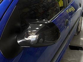 Накладки на дзеркала BMW-Style (2 шт) для Peugeot 206 1998-2024 рр