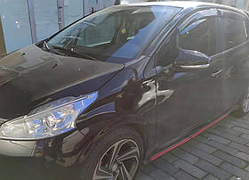 Накладки на дзеркала BMW-Style (2 шт) для Peugeot 208 2012-2019 рр