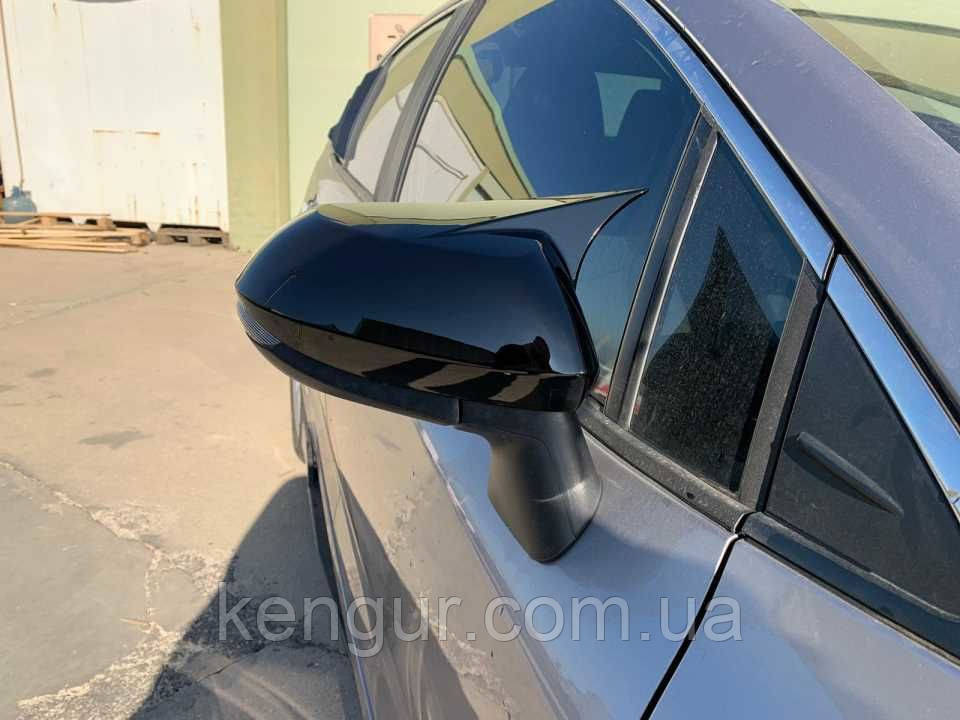 Накладки на дзеркала BMW-Style (2 шт) для Toyota Corolla 2019- рр, фото 1