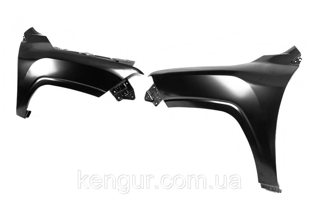 Крила (2 шт, для перероблених авто в LC300) для Toyota Land Cruiser 200 2007-2021 рр, фото 1