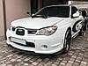 Передня лип накладка Niken Black (ABS) для Subaru Impreza 2000-2007 рр, фото 5
