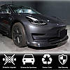 Накладка на передній бампер Lip V2 (2017-2023, Карбон) для Tesla Model 3 2017- рр, фото 3