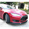 Накладка на передній бампер Lip V2 (2012-2016, Карбон) для Tesla Model S 2012- рр, фото 3