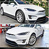 Накладка на передній бампер Lip (2015-2021, Карбон) для Tesla Model X 2015- рр, фото 5