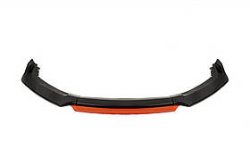 Універсальна передня лип накладка Niken Red (ABS)