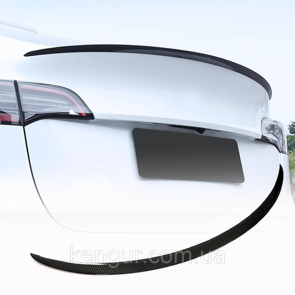 Спойлер V5 (2020-2025, Карбон) для Tesla Model Y 2020- рр, фото 1