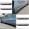 Накладки на пороги V3 (2017-2023, Карбон) для Tesla Model 3 2017- рр, фото 3
