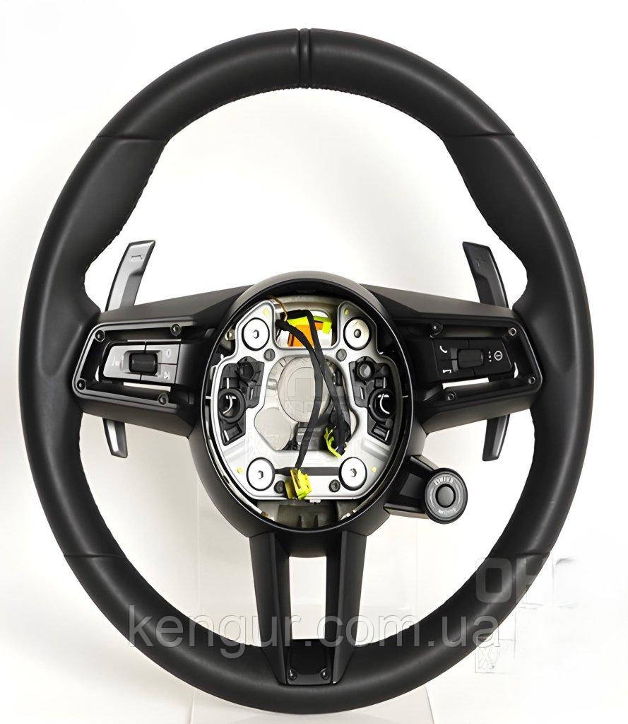 Кермо (2016-2015, Чорний) для Porsche 911 рр, фото 1