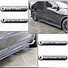 Накладки на пороги V1 (2020-2025, Карбон) для Tesla Model Y 2020- рр, фото 3
