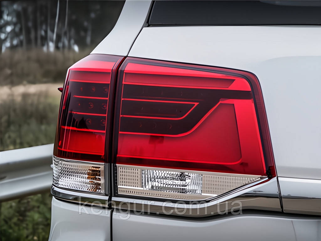 Задні ліхтарі 2016-2021 (OEM стандарт) Задній правий зовнішній ліхтар (на крило) для Toyota Land Cruiser 200 рр, фото 1