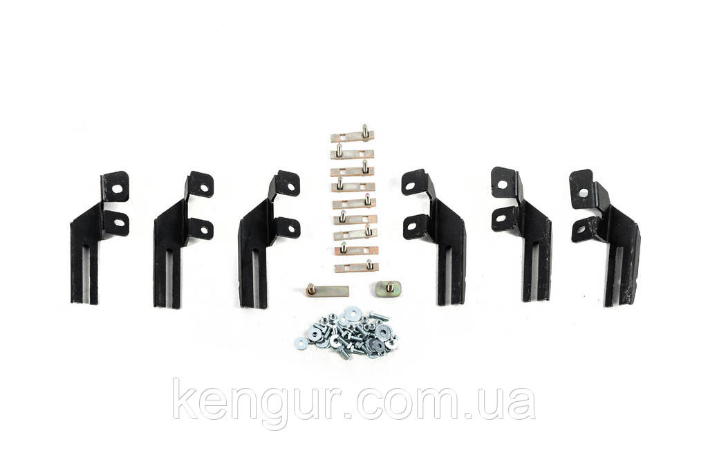 Кріплення до бокових порогів для Volkswagen T5 Multivan 2003-2010 рр, фото 1