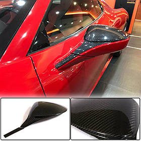 Накладки на дзеркала (Карбон) для Ferrari 458 Italia 2009-2015 рр