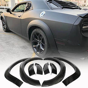 Накладки на арки (2015-2019, Карбон) для Dodge Challenger рр