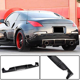 Дифузор заднього бампера (2003-2009, Карбон) для Nissan 350Z рр