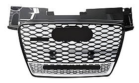 Передня решітка RS-style з написом Quattro (2008-2014, чорна) для Ауди ТТ рр