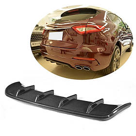 Дифузор заднього бампера V2 (для Base/S, Карбон) для Maserati Levante 2016- рр