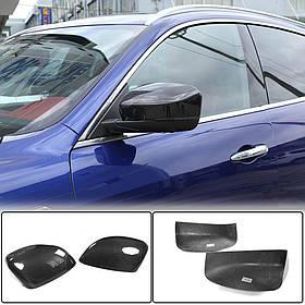 Накладки на дзеркала (Карбон) для Maserati Levante 2016- рр