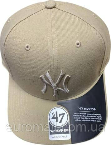 Кепка MVP 47 Brand NEW YORK YANKEES COLD ZONE DP чорний Унісекс One Size, фото 1