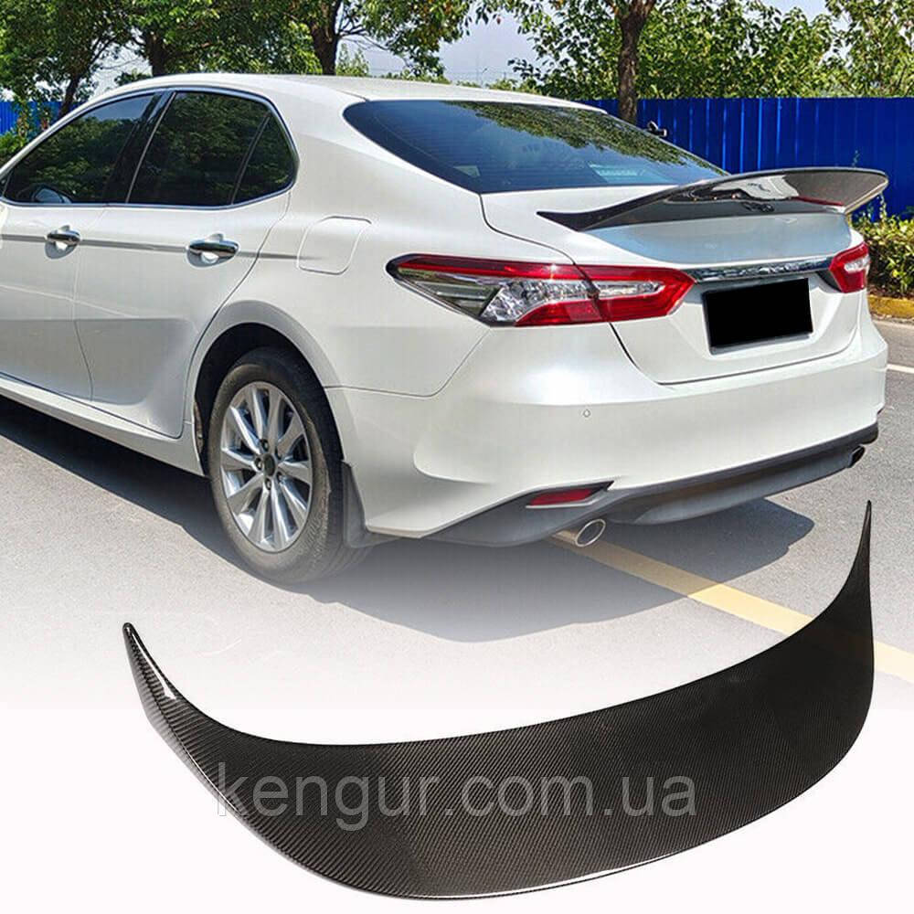 Спойлер V1 (Карбон) для Toyota Camry 2018-2023 рр, фото 1