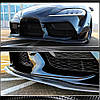 Накладка на передній бампер Lip V1 (Карбон) для Toyota Supra 2019- рр, фото 5
